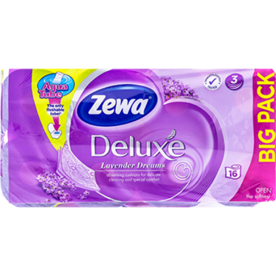 Zewa Deluxe Levendula WC papír 3 réteg 16 tekercs