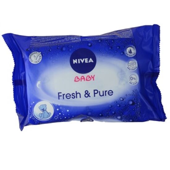 Nivea Baby Fresh & Pure Popsitörlő 63 db