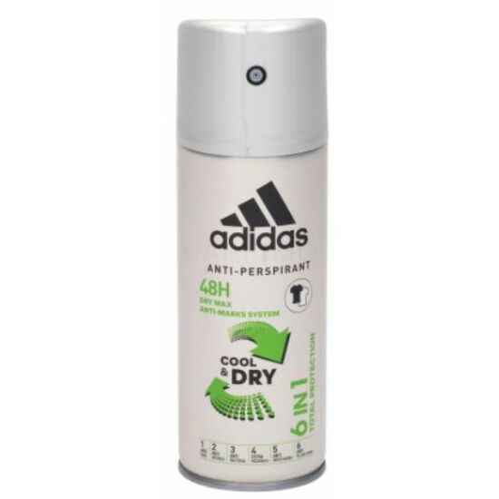 Adidas Anti Marks System Cool & Dry 6in1 Total Protection Spray 150 ml