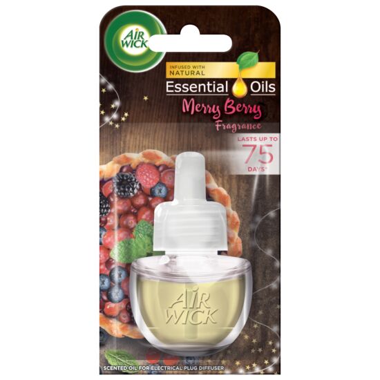 Air Wick Essential Oils Merry Berry Utántöltő 19 ml