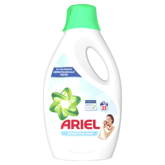Ariel Sensitive Skin Folyékony Mosószer 35 mosás 1,925 l