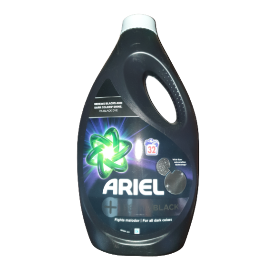 Ariel Folyékony mosószer +Revitablack 32 mosás 1,76 l