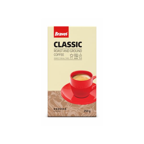 Bravos Classic Őrölt Kávé 250 g