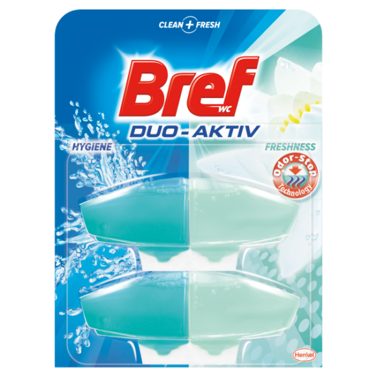 Bref Duo Aktiv Hygiene Freshness Wc Frissítő Utántöltő 2x50 ml