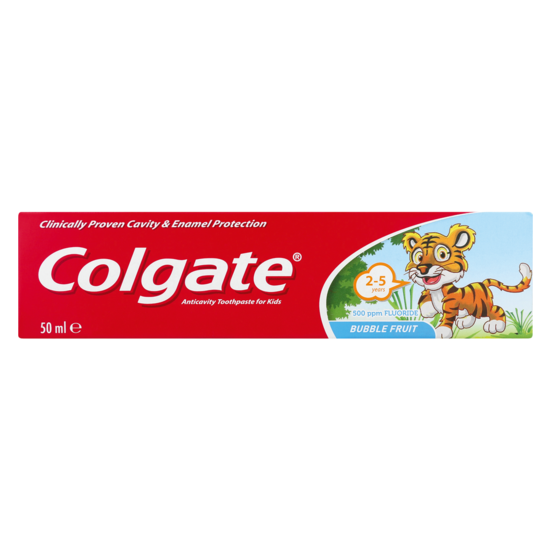Colgate Kids Bubble Fruit Fogkrém 2-5 éves korig 50 ml