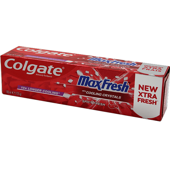 Colgate MaxFresh with Cooling Crystals Spicy Fresh Fogkrém 100 ml