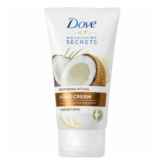 Dove Restoring Ritual Coconut Oil & Almond Milk Kézkrém Száraz Bőrre 75 ml