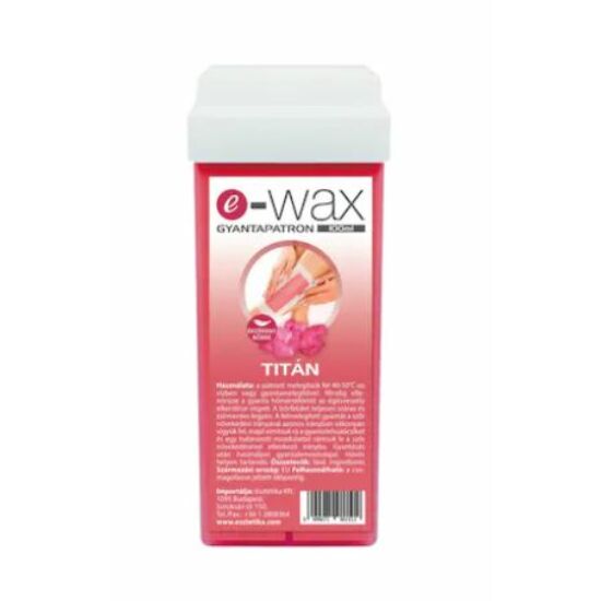 E-Wax Gyantapatron Titán Érzékeny Bőrre Széles Görgőfejjel 100 ml