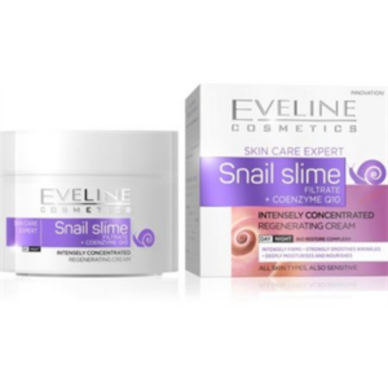 Eveline Cosmetics Skin Care Expert Snail Slime Nappali és Éjszakai Arckrém 50 ml
