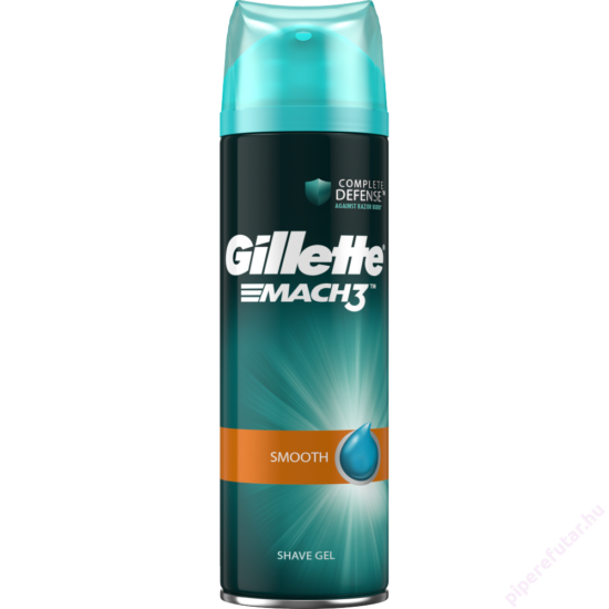 Gillette Mach3 Smooth Borotvagél 200 ml