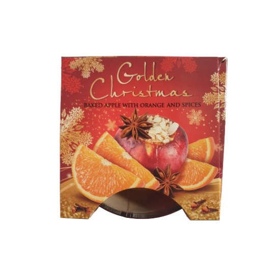 Golden Christmas Baked Apple With Orange And Spices Illatgyertya 115 g