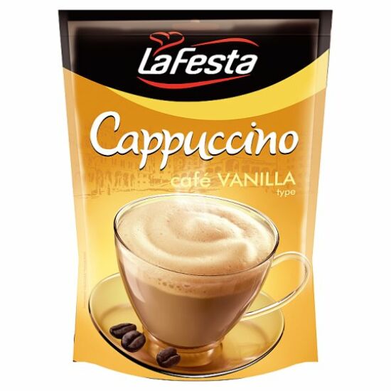 La Festa Cappuccino Vanilla Instant Kávéitalpor 100 g 