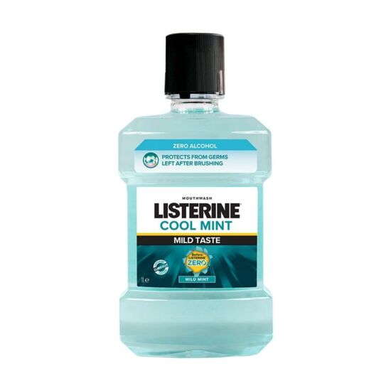 Listerine Cool Mint Mild Taste Zero Alcohol Szájvíz 1000 ml