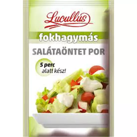 Lucullus Fokhagymás Salátaöntet Por 12 g