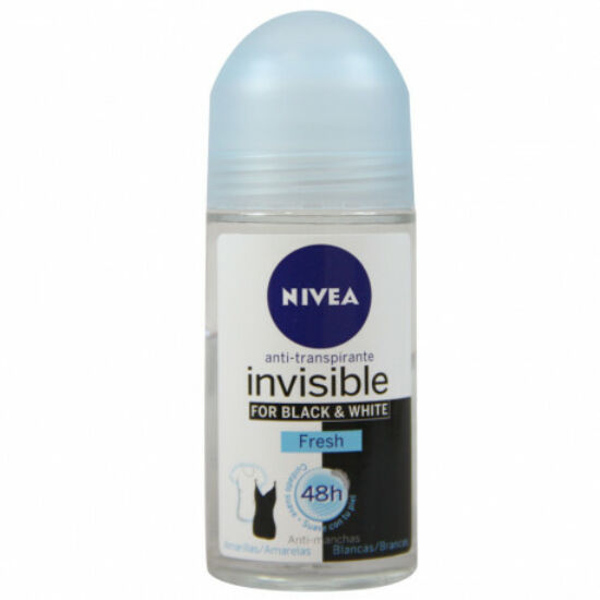 Nivea Invisible Black & White Fresh Roll-on 50 ml