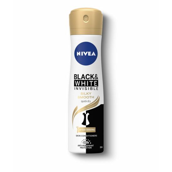 Nivea Black&White Invisible Silky Smooth Spray 150 ml