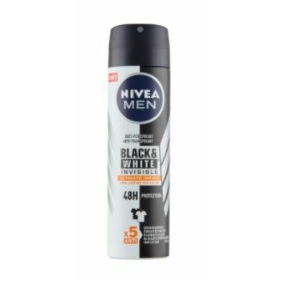 Nivea Men Black & White Invisible Ultimate Impact Spray 150 ml