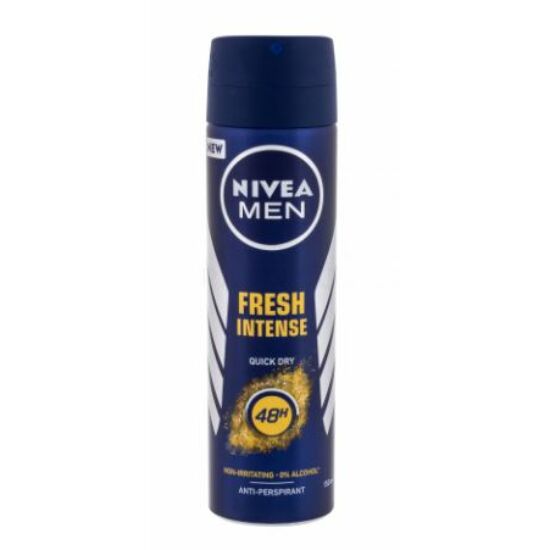 Nivea Men Fresh Intense (Non Irritating, 0% Alcohol) Spray 150 ml