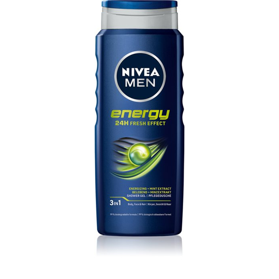 Nivea Men Energy 24 h Tusfürdő 250 ml