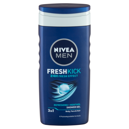 Nivea Men FreshKick 24h Fresh Effect Tusfürdő 250 ml