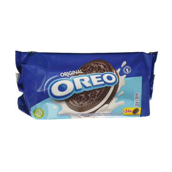 Oreo Original Vanília Ízű Töltelékkel Töltött Kakaós Keksz 264 g