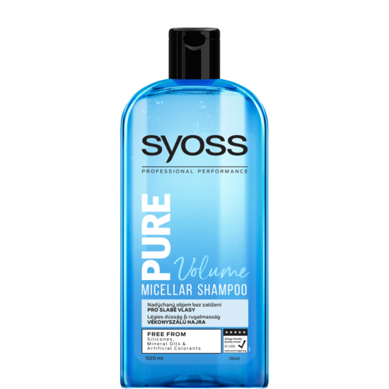 Syoss Pure Volume Micellar Sampon 500 ml