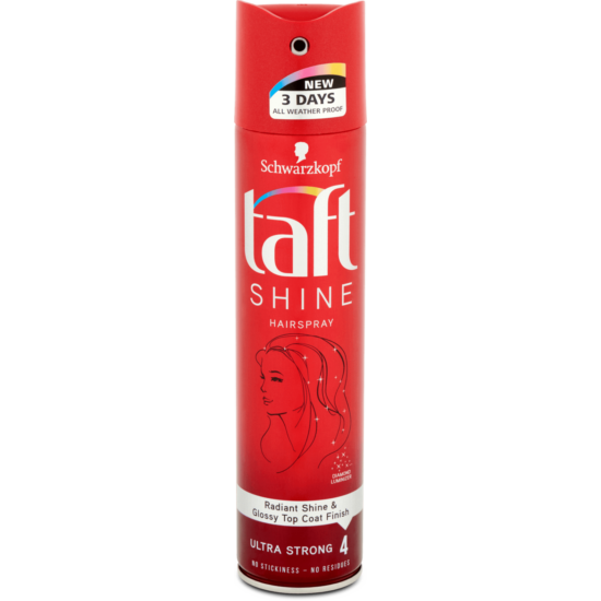 Taft Shine Hajlakk Mega Strong 250 ml