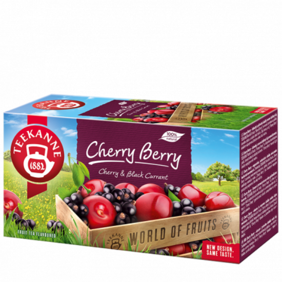 Teekanne Cherry Berry Tea 20 Filter 45 g