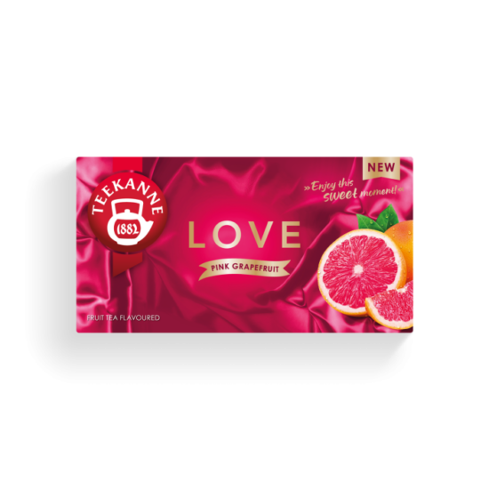 Teekanne Love Pink Grapefruit Tea 20 Filter 45 g