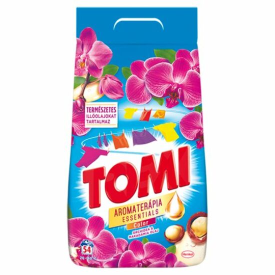 Tomi Aromaterápia Essentials Color Orchidea & Makadámia Olaj Mosópor 3.51 kg