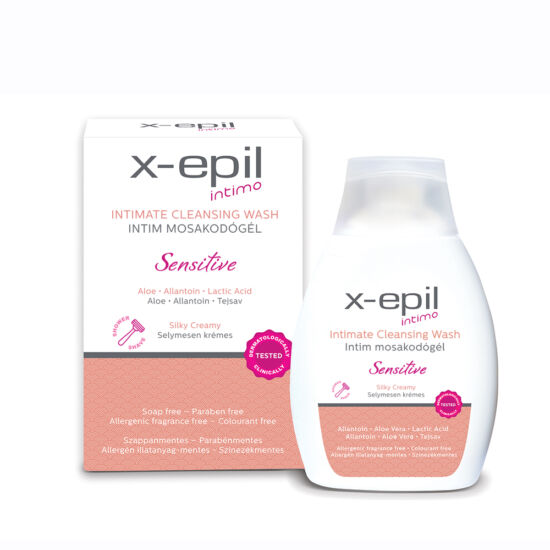 X-Epil Intimo Sensitive Intim Mosakodó Gél 250 ml